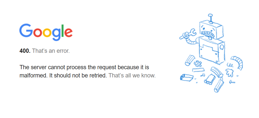 Google 2FA Error