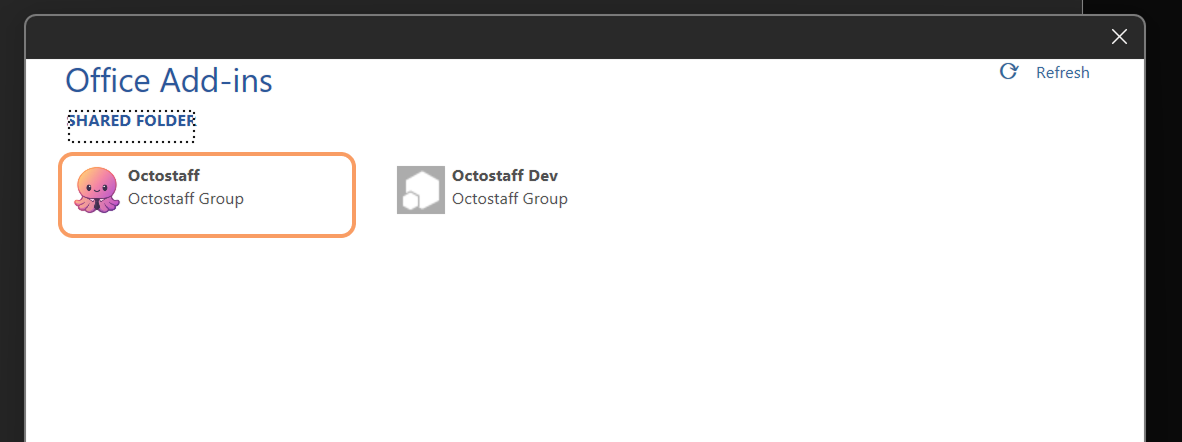 Step 7 - Select Octostaff